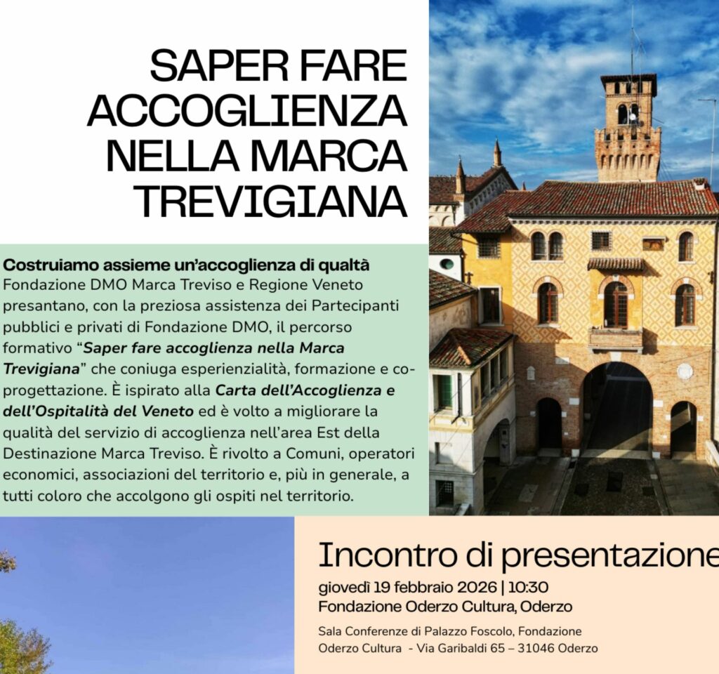Saper fare accoglienza nella Marca Trevigiana
