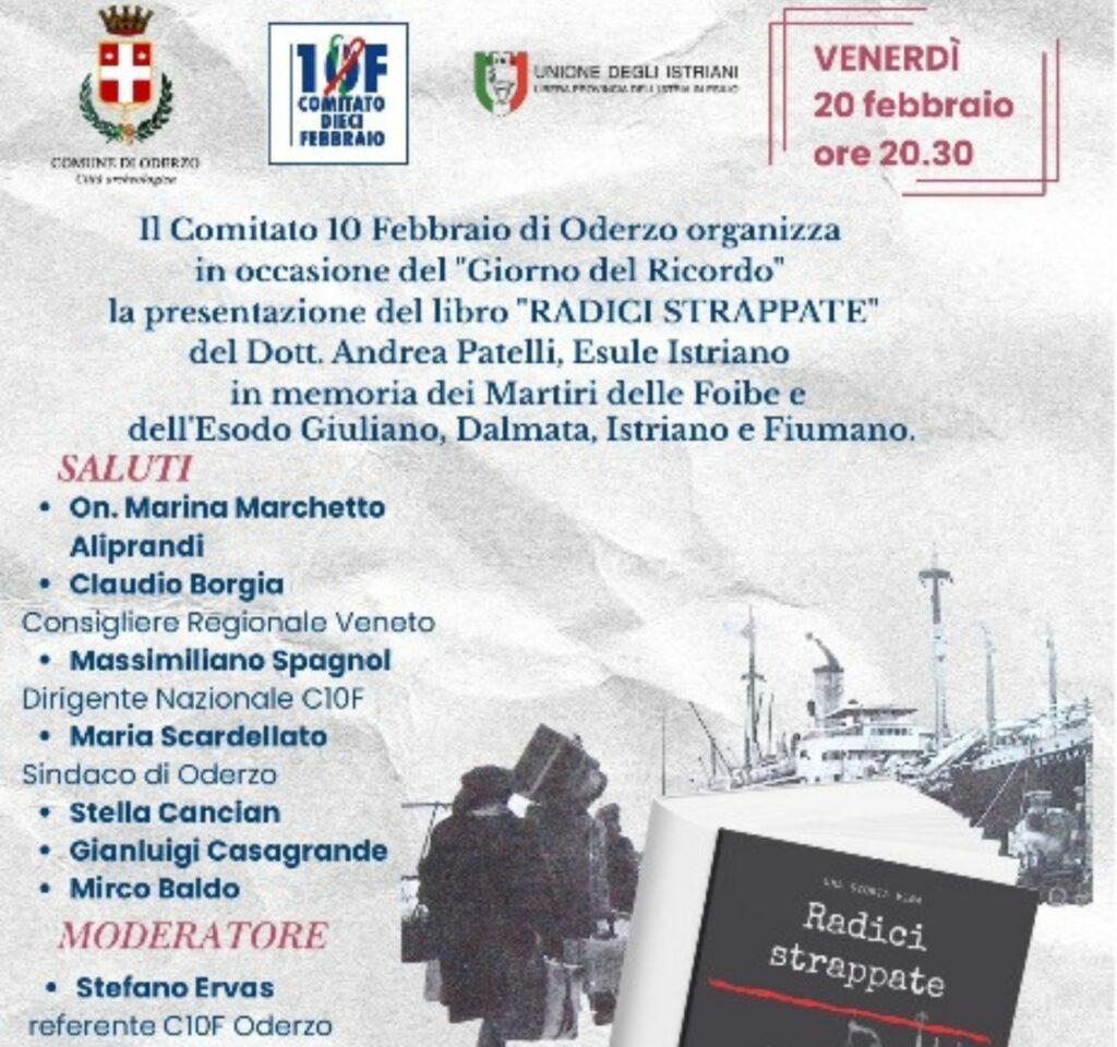 Presentazione libro Radici Strappate