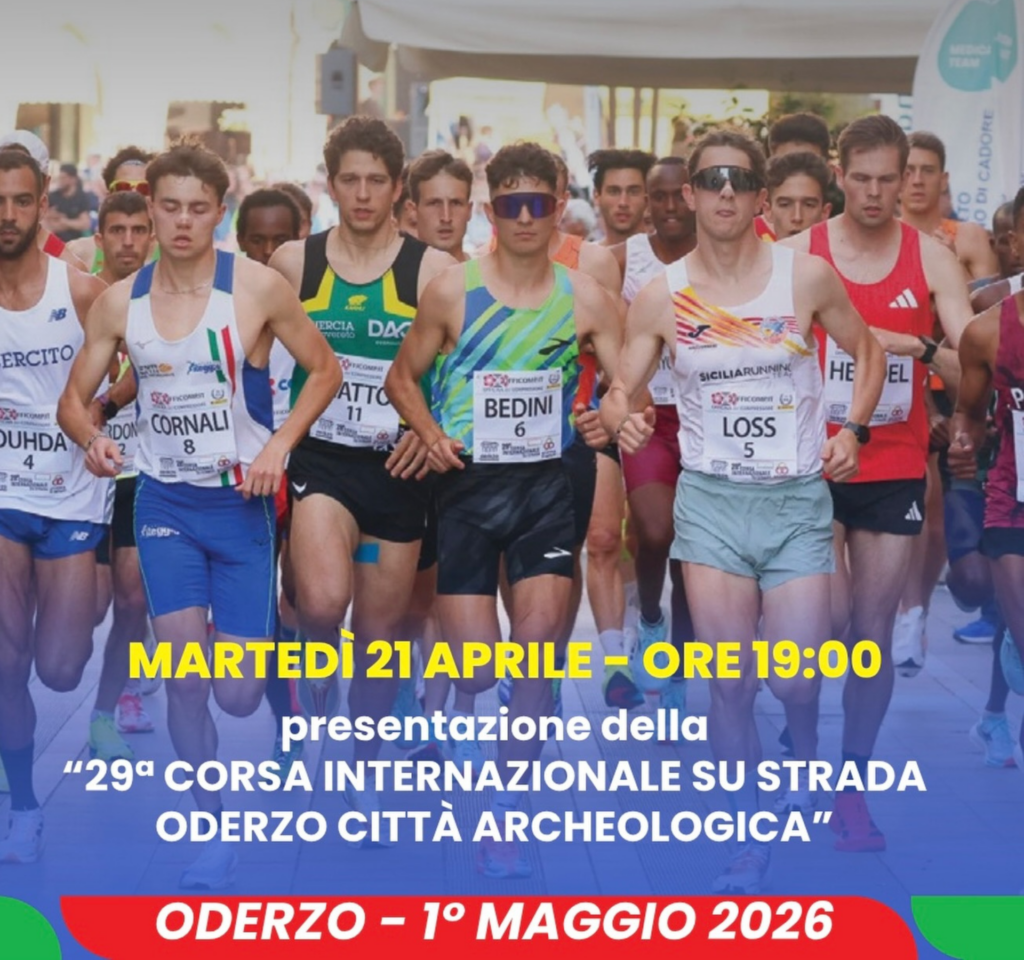 Presentazione 29° Corsa Internazionale Oderzo Città Archeologica