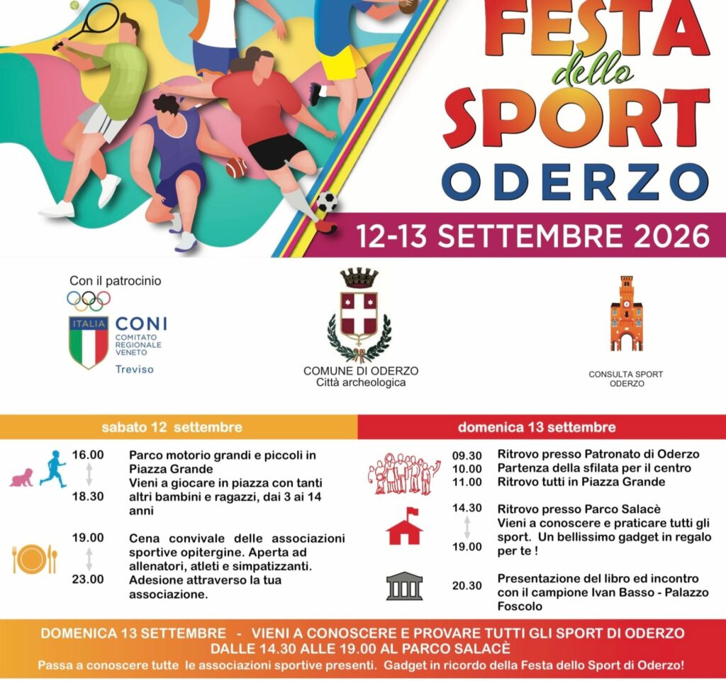 Festa dello sport 2026