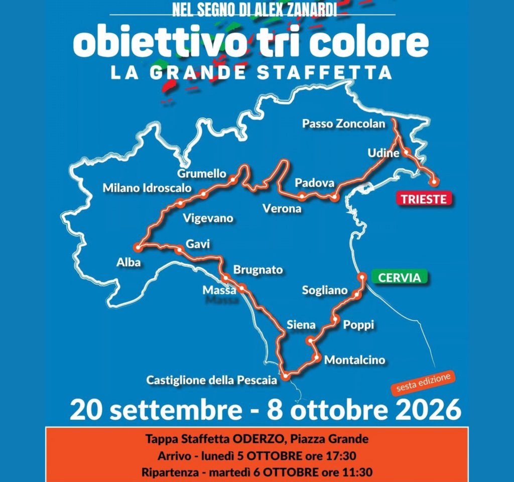 Obiettivo Tricolore - La Grande Staffetta Tappa Oderzo